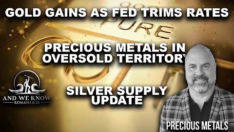 11.1.25: Gold GAINS as FED Trims RATES, Oversold territory, Supply update, DEM Shutdown Pray!