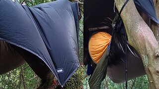 07, set up , camp , tarp, flaps are sorted, for rain and