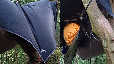 07, set up , camp , tarp, flaps are sorted, for rain and