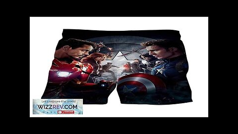 Marvel The Avengers Civil War Main Characters Swag Shorts Review