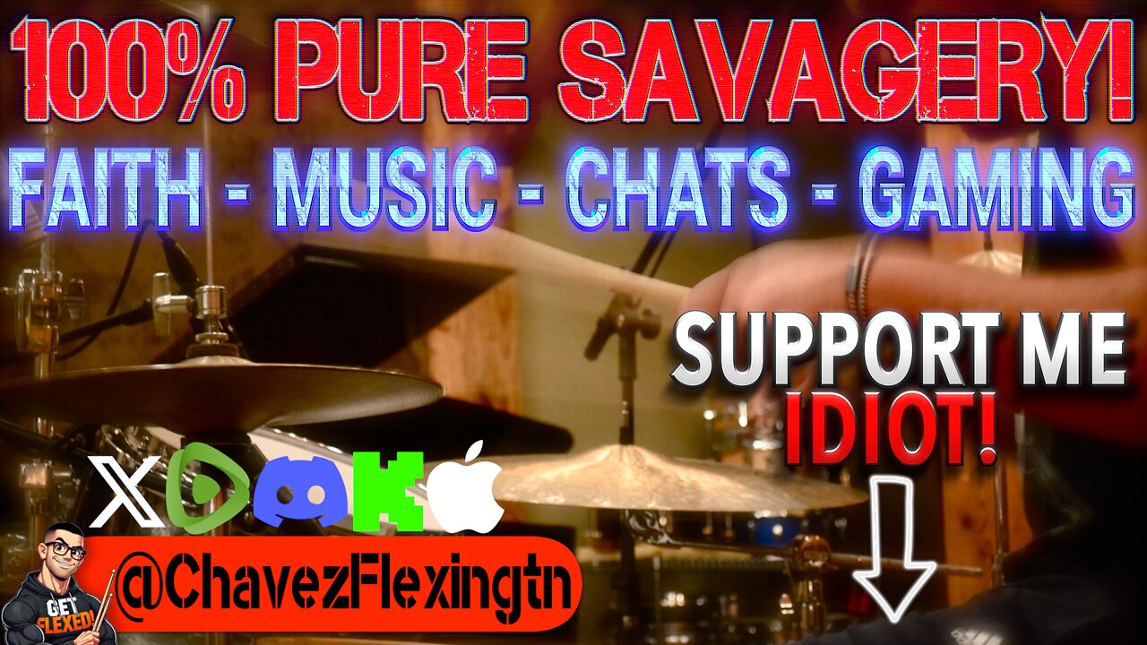 SAVAGE Drummer! Chattin With Chavez!