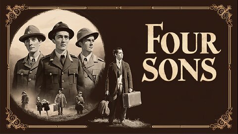 FOUR SONS (1929) James Hall, Margaret Mann & Charles Morton | Drama, War | B&W | Retro Movie