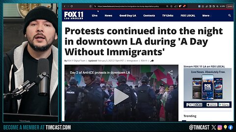 Far Left RIOT ERUPTS Over Trump Deportations, CBP Agent UNALIVED By Leftist Gang Over Immigration