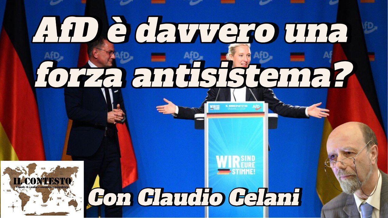 Alternative für Deutschland è davvero una forza antisistema? | Claudio Celani