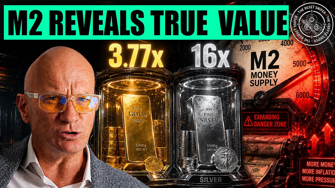Gold & Silver vs Expanding M2: The Real Valuation Story No One’s Telling You