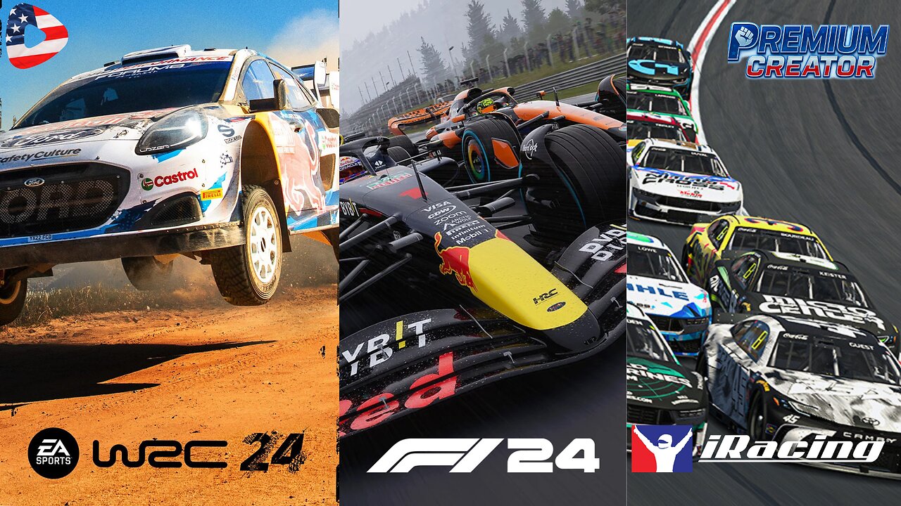 🏎 💥RACING MIX MAYHEM WITH SALTYGROWER: EA WRC, F1 24, IRACING LIVE! 🏎 💥