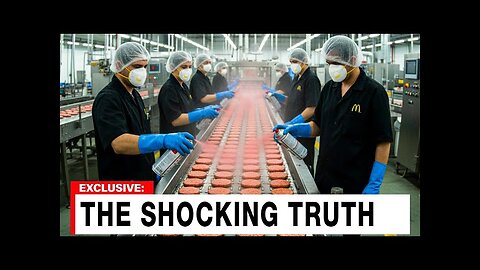 After Watching This Video, I Wonder If What McDonald's Does To Their Meat Should Be Illegal.