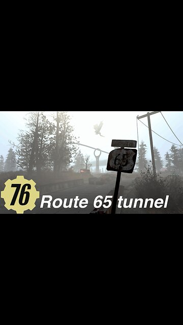 Fallout 76 random encounter, route 65 tunnel, Rumble shorts