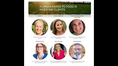 Florida Farms to Food is Medicine Clients: Supply & Demand for fair market value + health