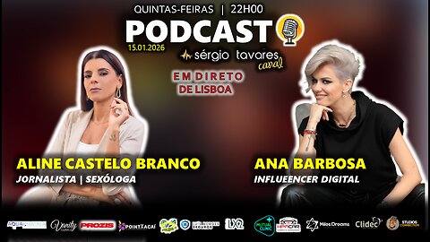 🎙|𝗣𝗢𝗗𝗖𝗔𝗦𝗧: Ana Barbosa e Aline Castelo Branco - Episódio 48