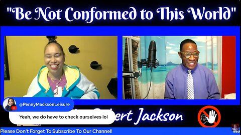 "Be Not Conformed to This World" (Part Two) Sunday 4:00 Pm PST | 2026