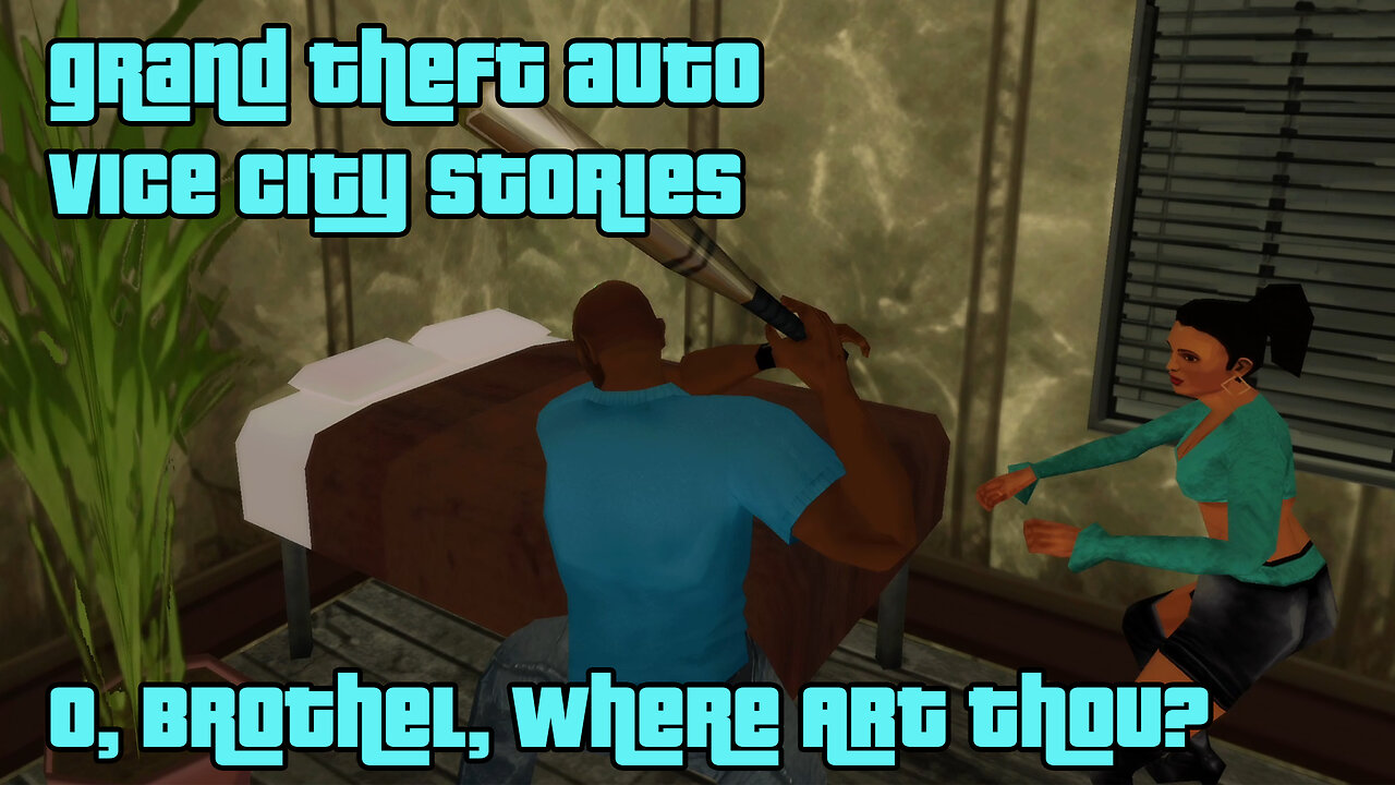 GTA: Vice City Stories | Mission 11: O, BROTHEL, WHERE ART THOU (PCSX2, 1440p, HD Textures)