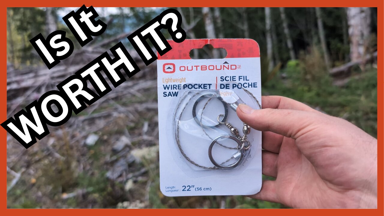 Outbound Wire Pocket Saw for Survival