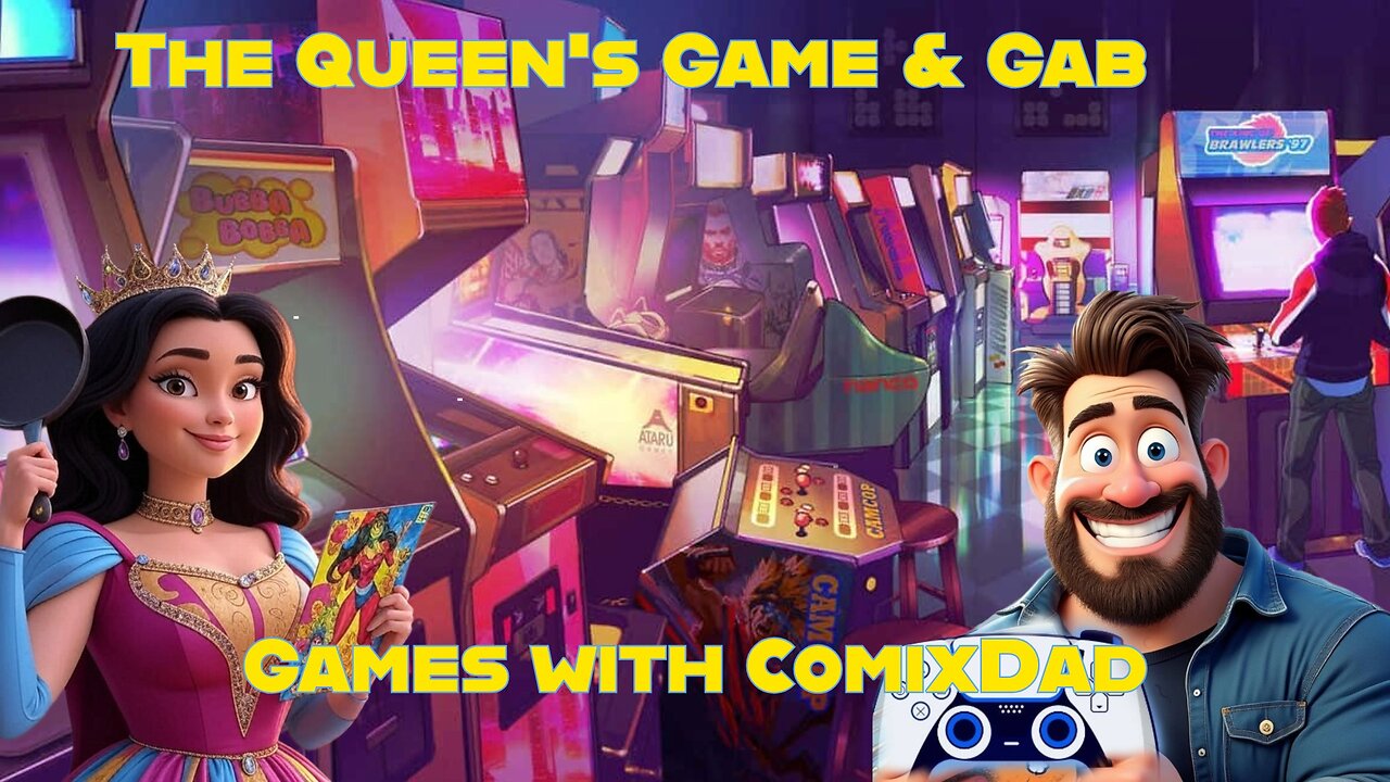 Queen's Game & Gab - Featuring ComixDad - Come Chat with Us!