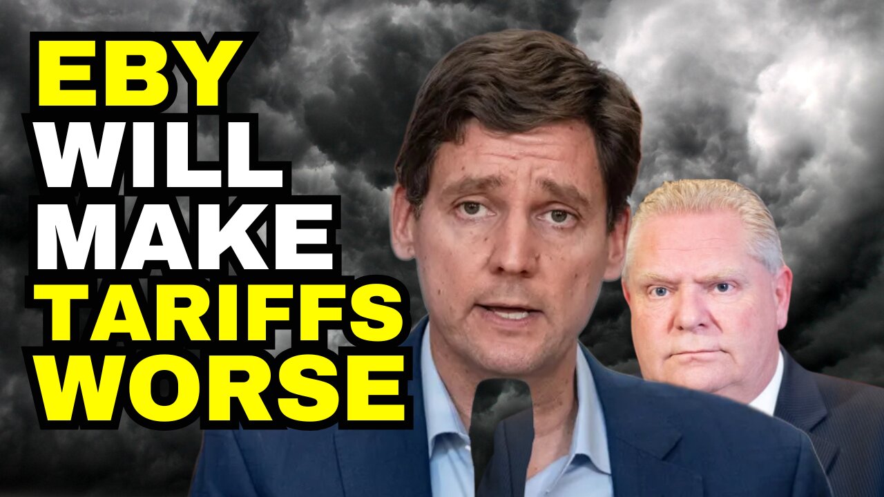 NO LESSON LEARNED: BC Premier Eby Plans To Run Ad In The US Against Tariffs After FORD DISASTER