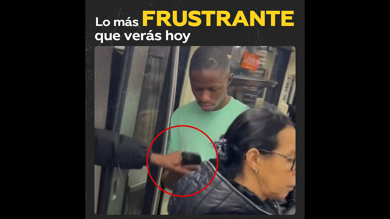 Cosas que pueden suceder cuando vas distraído en el metro