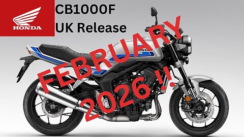 £10'600 2026 HONDA CB1000F UK Release in February 2026 Probably One Of The Best Retro's!