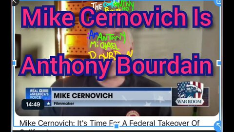 Mike Cernovich Is The Cook Anthony Bourdain