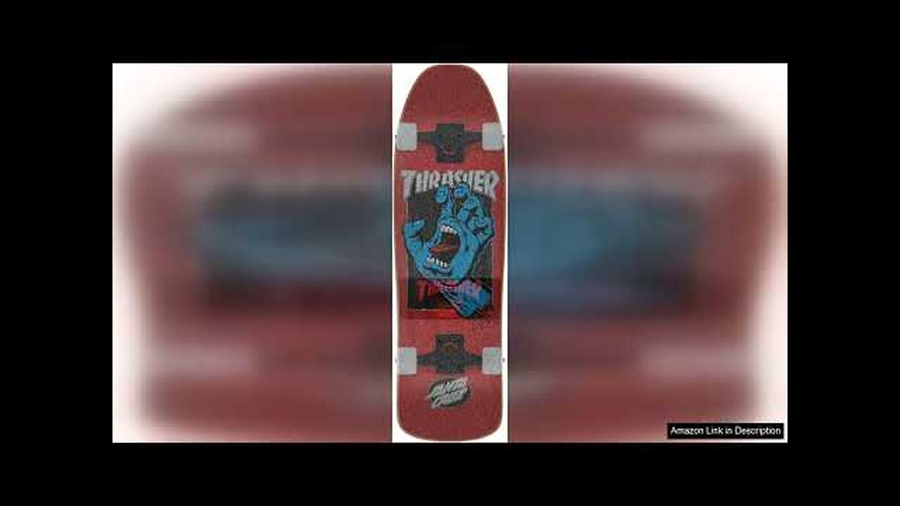 Santa Cruz Skateboards Complete Thrasher Screaming Hand Red 9.35" x 31.7" Review