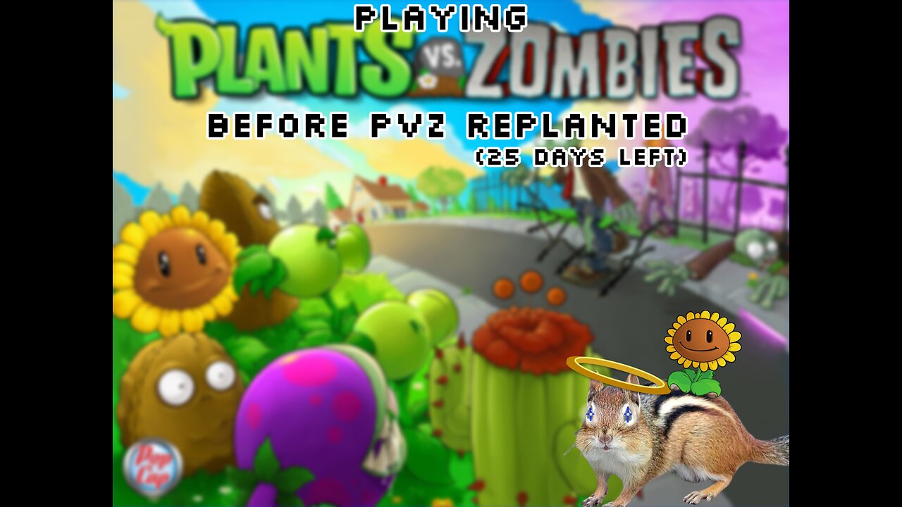 Beating Plants Vs Zombie (GOTY) Before Replanted Comes Out PT. 1