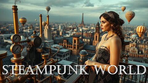 Explore a STUNNING Steampunk World with AI Impressions