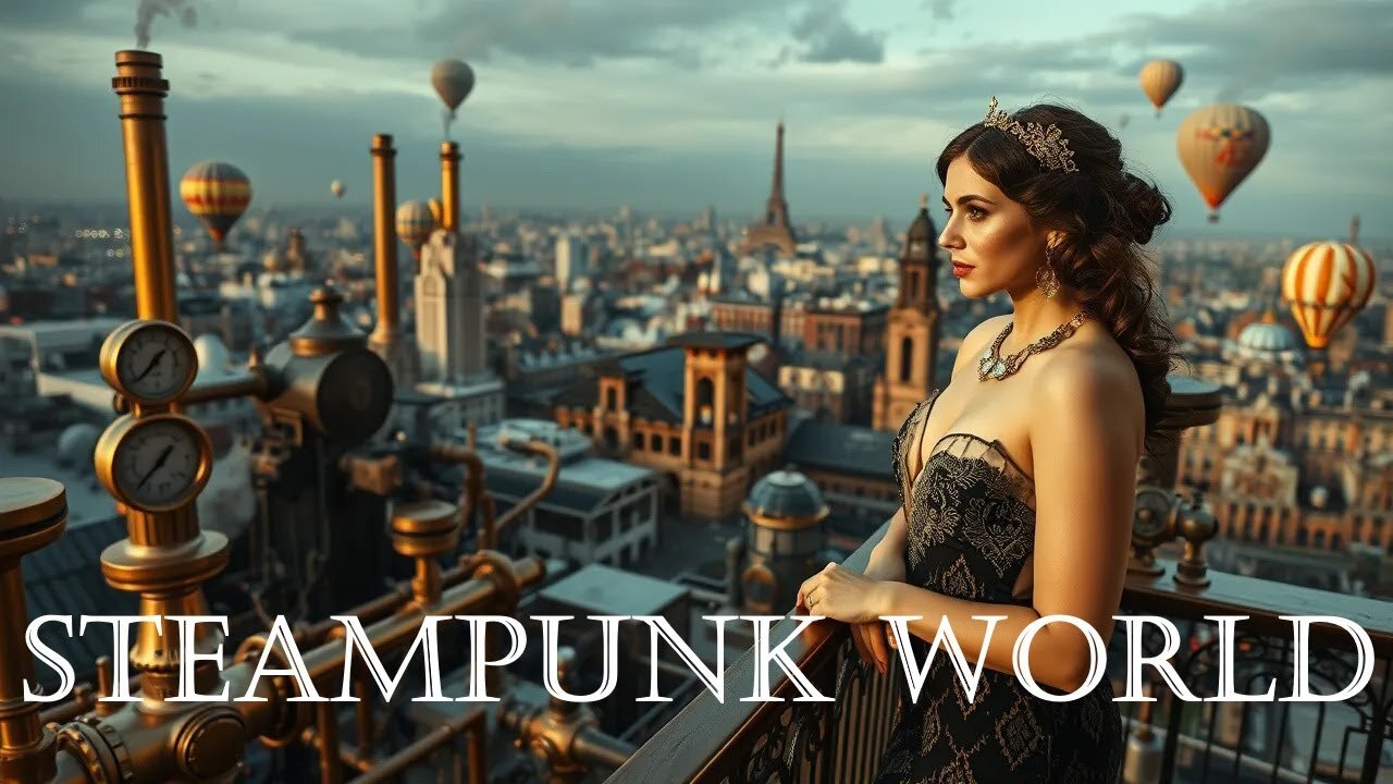Explore a STUNNING Steampunk World with AI Impressions