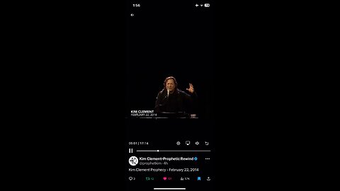 Kim Clement 22/02/2014