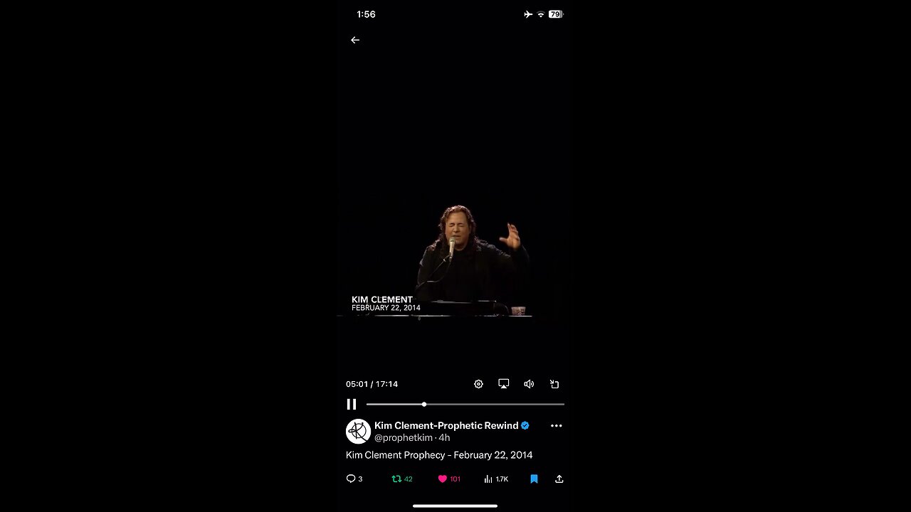 Kim Clement 22/02/2014