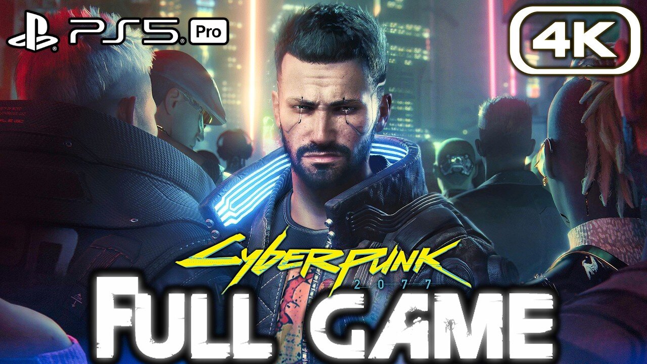 CYBERPUNK 2077 Complete on stream with PS5 PRO
