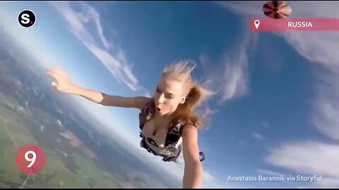 49 TOP 10 CRAZIEST SKYDIVERS 😲