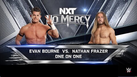 WWE 2k25 Evan Bourne vs Nathan Frazer