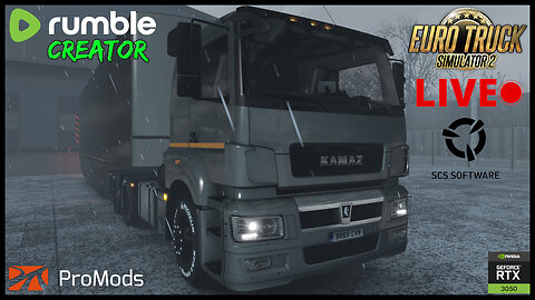 ETS2 LIVE - KAMAZ NEO - Real Sim Driving - #1