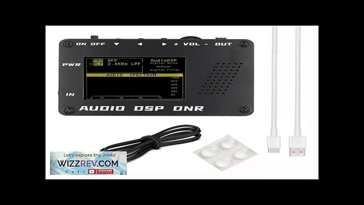 Audio DSP Noise Reducer DNR Digital Filter SSB Ham Radio YAESU ICOM Review