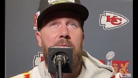 Travis Kelce's reaction to finding out President Trump will attend the Super Bowl
