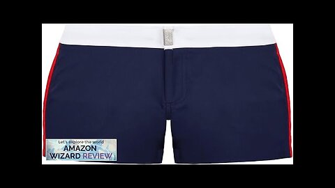 Vilebrequin Men Stretch Swim Trunks Flat Belt Review