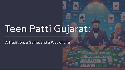 Teen Patti Gujarat: A Tradition, a Game, and a Way of Life