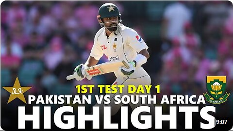 "Pakistan vs South Africa 1st ODI | Epic Match Highlights | Thrilling Cricket Action!"