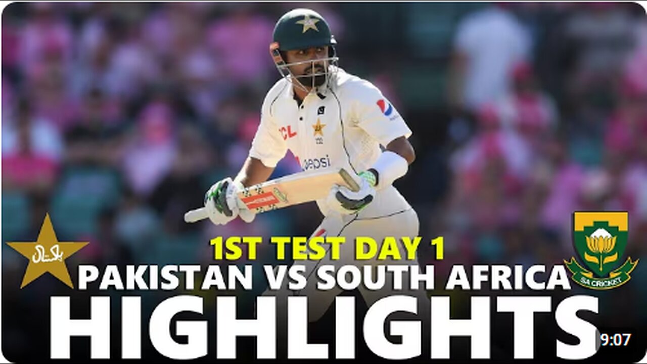 "Pakistan vs South Africa 1st ODI | Epic Match Highlights | Thrilling Cricket Action!"