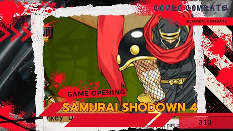 Samurai Shodown 4. Abertura