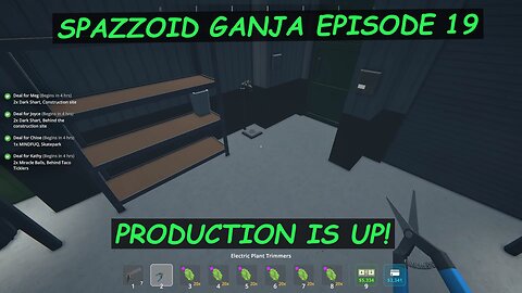 SPAZZOID GANJA EPISODE 19 PRODUCTION IS UP!