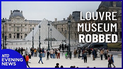 8 'Priceless' Jewels Stolen From the Louvre | NTD Evening News Full Broadcast (Oct. 19)