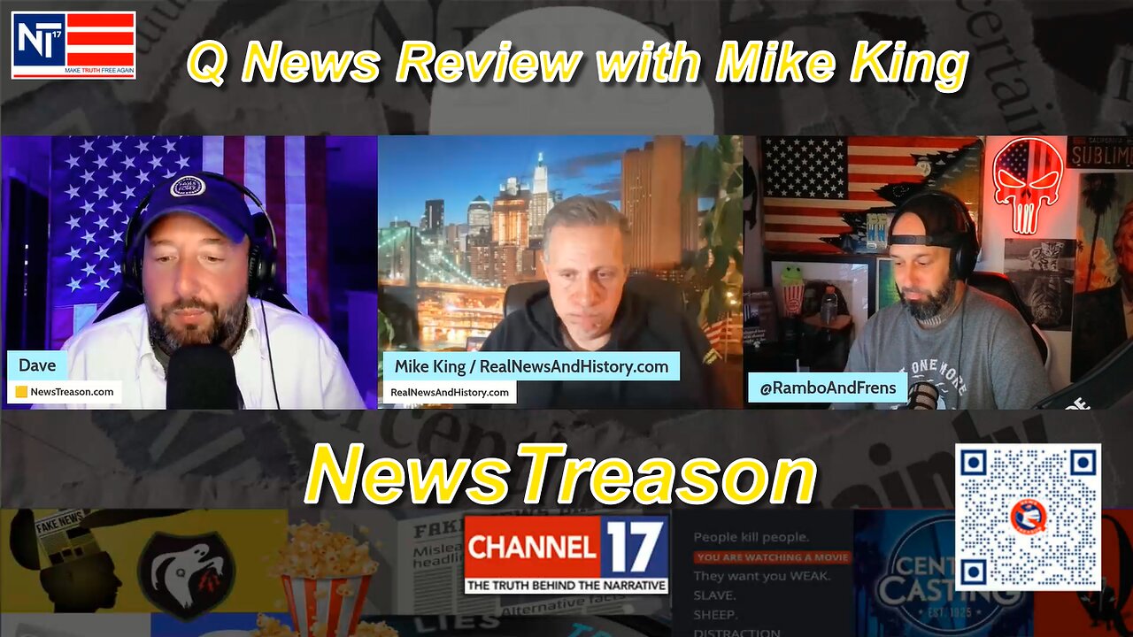 Q News Review w/ Mike King: Election Fallout | Cheneys Rommel Death | King Trump