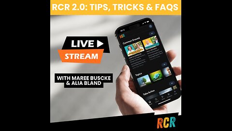 RCR 2.0 - Tips, Tricks & FAQs!