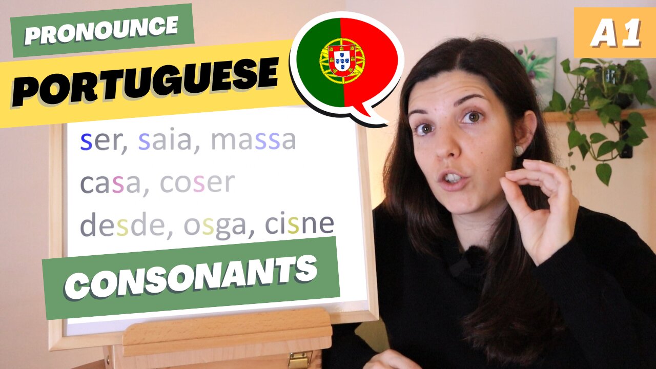 How to pronounce consonants in Portuguese | Under 10 min. European Portuguese