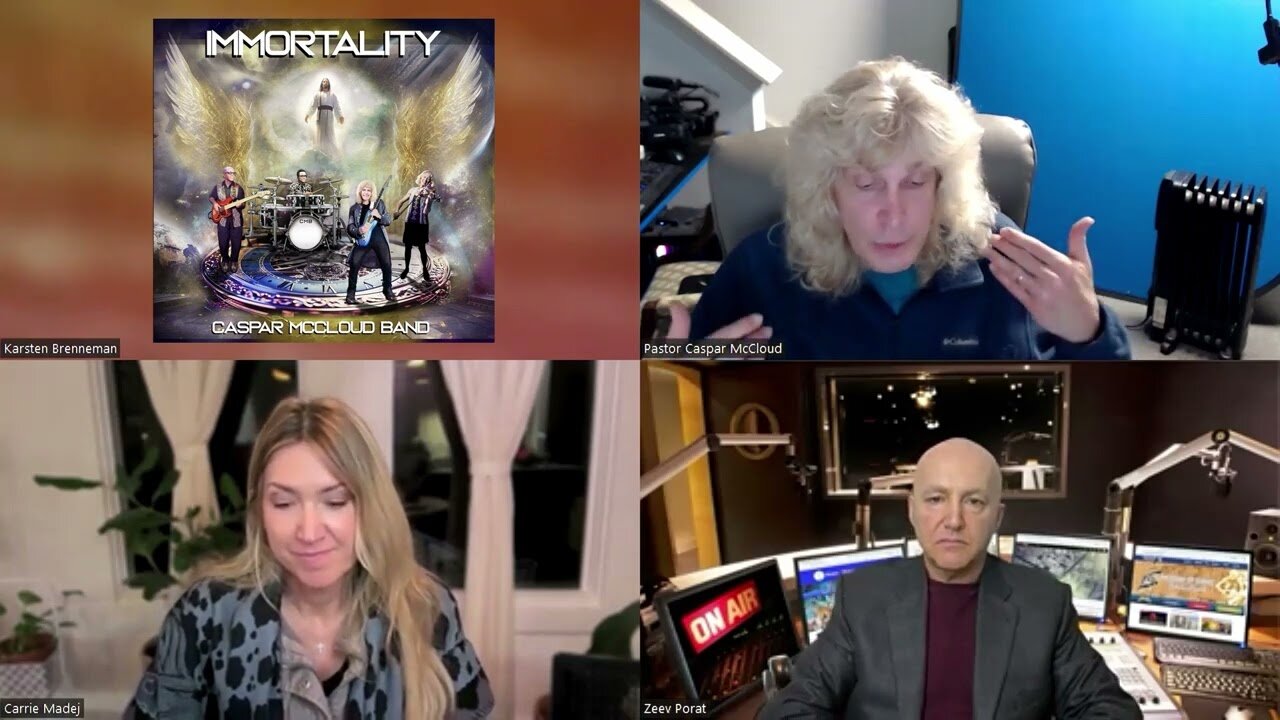 Messianic Rabbi Zev Porat, Pastor Casper McCloud, and Dr. Carrie Madej – DON’T MISS THIS INTERVIEW!