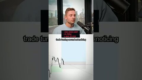 this is why you dont look at your phone while you trade... #trading #loss