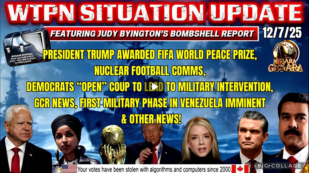 WTPN SITUATION UPDATE FEATURING RESTORED REPUBLIC 12/7/25