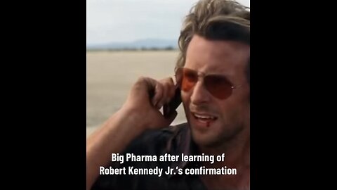 Big Pharma after learning of Robert Kennedy Jr.’s confirmation