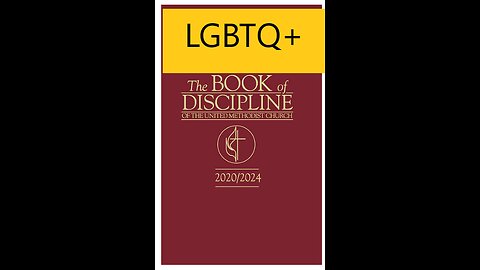 New Inclusive Book of Discipline- United Methodist Church