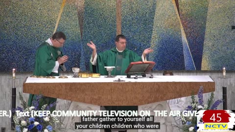 NCTV45 CATHOLIC MASS HOLY SPIRIT PARISH (ST VITUS) 4 PM SAT OCT 18 2025